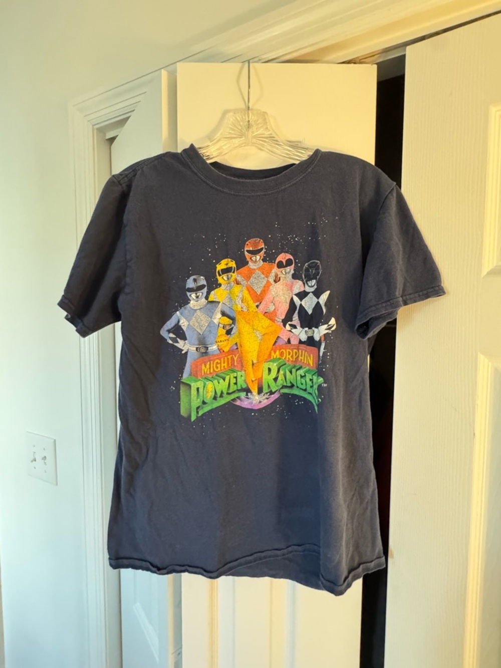 Power Rangers Graphic Tee - Navy Blue